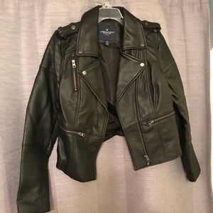 American Eagle leather jacket